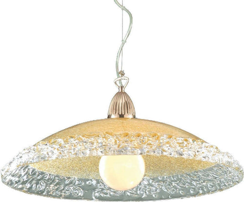 Lampadario-vetro-ambra-Padana-Lampadari-SALLY-288-SM-E27-LED-sospensione-lampada-soffitto-classica