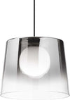 Lampadario-vetro-cromo-Ideal-Lux-FADE-271293-G9-LED-lampada-soffitto-moderna