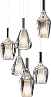 Lampadario-vetro-cromo-specchiato-Gea-Luce-OFELIA-S-E27-LED-lampada-soffitto-multiluce