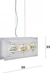 Lampadario-vetro-foglia-argento-ambra-Familamp-MIAMI-309-SP-E27-LED-lampada-soffitto-moderna-artigianale