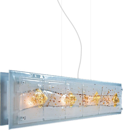 Lampadario-vetro-foglia-oro-24K-ambra-Familamp-MIAMI-309-SG-E27-LED-lampada-soffitto-moderna-artigianale