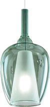 Lampadario-vetro-verde-cromo-Gea-Luce-OFELIA-S10-E27-LED-lampada-soffitto-multiluce
