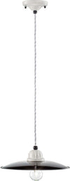 Lampadario-Vintage-B&W-Metallo-Smaltato-Nero-E-Bianco-1-Luce-E27-25Cm