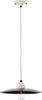 Lampadario-Vintage-B&W-Metallo-Smaltato-Nero-E-Bianco-1-Luce-E27-30Cm