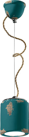 Lampadario-Vintage-Ceramica-Verde-1-Luce-E27
