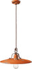 Lampadario-Vintage-Country-Ferro-E-Ceramica-Arancio-1-Luce-E27