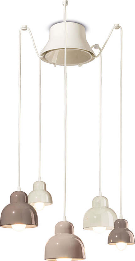 Lampadario-Vintage-Decò-Berimbau-Ceramica-3-Luci-E27