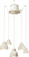 Lampadario-Vintage-Decò-Berimbau-Ceramica-Crema-3-Luci-E27