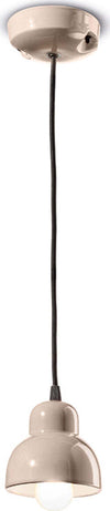 Lampadario-Vintage-Decò-Berimbau-Ceramica-Grigio-Sabbia-1-Luce-E14