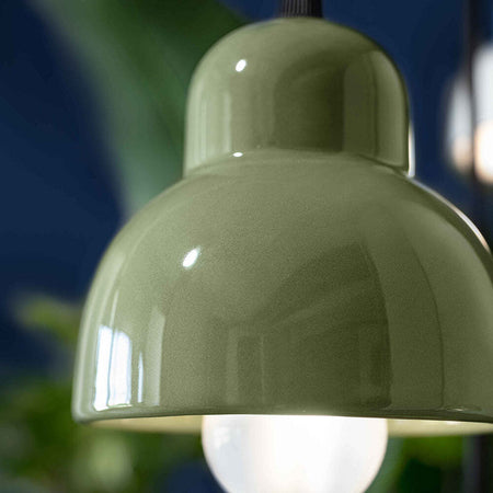 Lampadario-Vintage-Decò-Berimbau-Ceramica-Verde-Salvia-1-Luce-E27