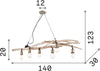 Lampadario-vintage-Ideal-Lux-DRIFTWOOD-SP6-180922-E27-LED-metallo-legno-naturale-sospensione
