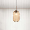 Lampadario-Vintage-Plisse'-Oro-1-Luce-E27