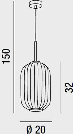 Lampadario-Vintage-Plisse'-Oro-1-Luce-E27
