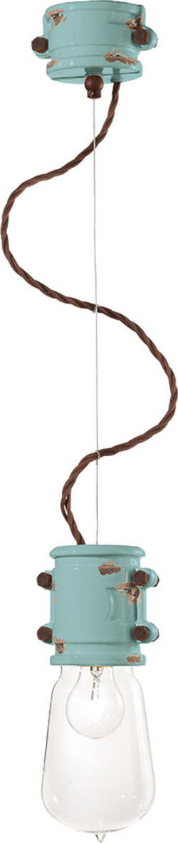 Lampadario-Vintage-Urban-Ferro-E-Ceramica-Azzurro-1-Luce-E27-12Cm