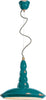 Lampadario-Vintage-Vague-Vintage-Ferro-E-Ceramica-Verde-1-Luce-E27-40Cm