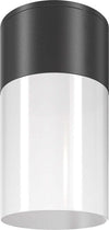 Lampade-A-Soffitto-Moderno-Da-Esterno-Alluminio-Nero-1-Luce-E27-60W-Ip54