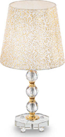 Lampade-Da-Scrivania---Ufficio-Classico-Queen-Metallo-Oro-1-Luce-E27-Medium