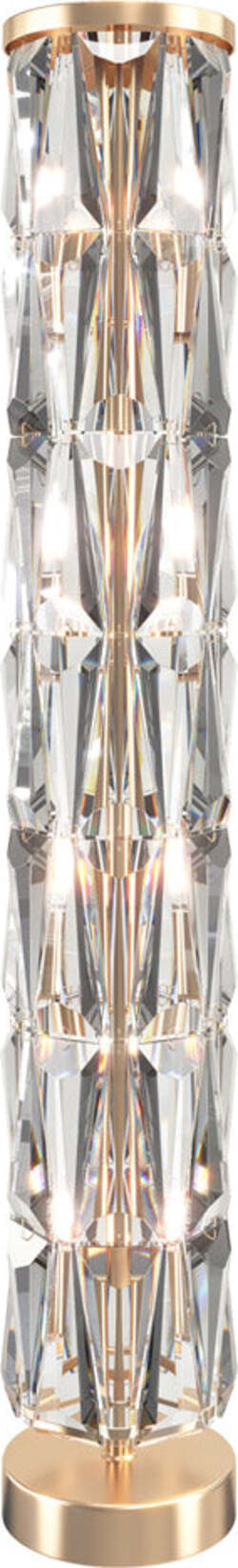Lampade-Da-Scrivania-Contemporanea-Puntes-Acciaio-Oro-8-Luci-Diffusori-Vetro