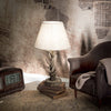 Lampade-Da-Scrivania-Rustico-Country-Chalet-Materie-Plastiche-Beige-1-Luce-E27