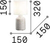 Lampade-Da-Scrivania-Shabby-Chic---Provenzale-Kali'-3-Metallo-Bianco-1-Luce-E14