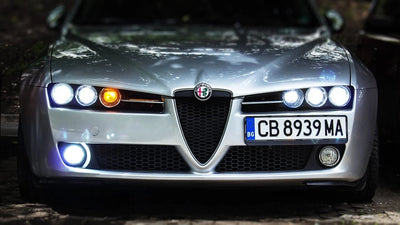 Kit Full Lampade D1S D1R Led 70W Luci Auto Coversione Xenon Bianco 6000K Per Alfa Romeo 159