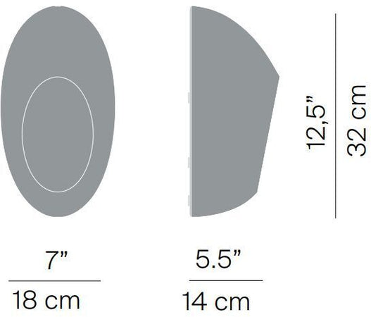 Lampade parete/soffitto Luceplan Goggle D52