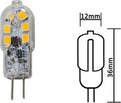 Lampadina 12 Led Smd G4 1,8 Watt 12v Luce Calda Fredda Naturale Faretto Illuminazione/Lampadine/Lampadine a LED Trade Shop italia - Napoli, Commerciovirtuoso.it