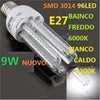 Lampadina-96-Led-Smd-3014-9w-E27-Luce-Fredda-Bianco-Caldo-Basso-Consumo-Lampada
