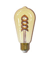 Lampadina A Filamento Led Intelligente Wifi St64-sf E27 4,9w 1800lm Alexa Google