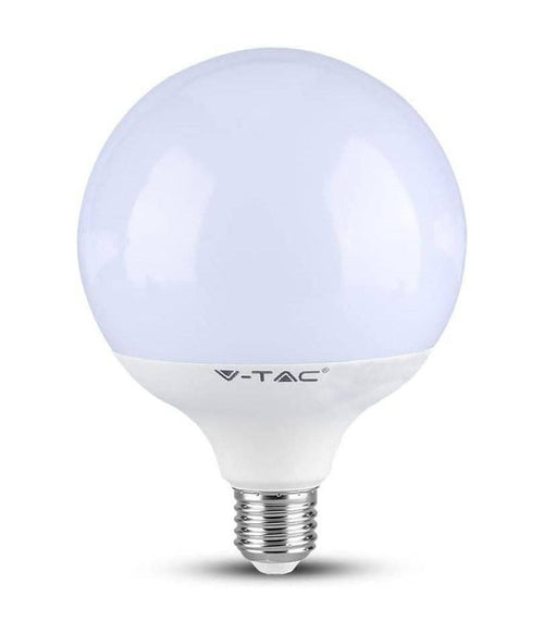 Lampadina A Led E27 G120 18w Globo Luce Bianca Fredda 6400k Chip Samsung 2000lmn