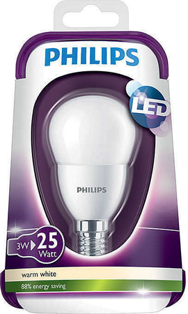 LAMPADINA-A-LED-SFERICA-3-W-(25-W),-E14-PHILIPS