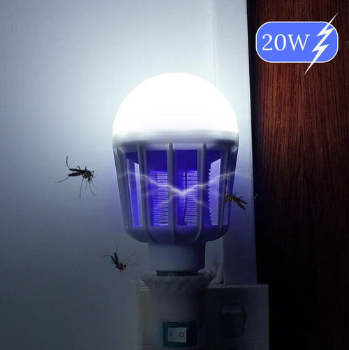 Lampadina-Anti-Zanzare-Led-UV-Doppia-Funzione-Casa-Giardino-Protezione-Insetti