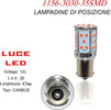 Lampadina Canbus 35 Led Rosso Auto 1156 3030 12v Stop Freni Retromarcia Ca-88 Auto e Moto > Auto > Illuminazione Auto Trade Shop italia - Napoli, Commerciovirtuoso.it