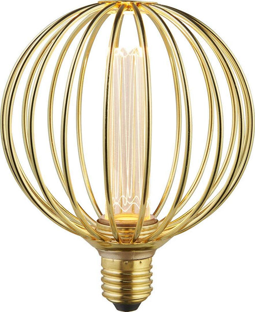 Lampadina-Contemporanea-Globo-Acciaio-Oro-Vetro-1-Luce-E27-3,5W-1800K