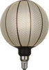 Lampadina-Contemporanea-Magician-Vetro-Nero-Grigio-1-Luce-E27