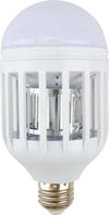Lampadina elettro sterminatore per zanzare ed insetti zanzariera elettrica a led UV 45 mtq