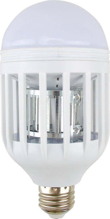 Lampadina elettro sterminatore per zanzare ed insetti zanzariera elettrica a led UV 45 mtq