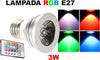 Lampadina Faretto Spot Light Led E27 3W 220V RGB multicolor con Telecomando Illuminazione/Lampadine/Lampadine a LED Trade Shop italia - Napoli, Commerciovirtuoso.it