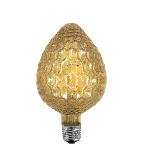 Lampadina Filamento A Ovale Ambra E27 4w Stile Vintage Retro Luce Decorati Ov-oc