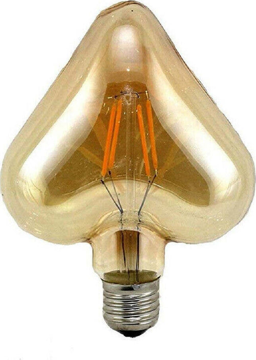 Lampadina Filamento Cuore Ambra E27 4w Stile Vintage Retro Luce Decorativa Cu-oc Casa, arredamento e bricolage > Illuminazione da interno > Lampade Led Trade Shop italia - Napoli, Commerciovirtuoso.it