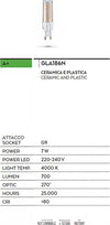 Lampadina-Gea-Led-GLA186N-7W-G9-LED-700lm-4000°K-ceramica-plastica-220-240V