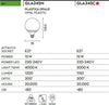 Lampadina-Gea-Led-GLA245C-15W-E27-LED-1150LM-9.5CM-3000°K-300°-plastica-sfera-globo-bianco-luce-calda-diffusa-interno