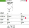 Lampadina-Gea-Led-GLA246C-20W-E27-LED-1550LM-12CM-3000°K-300°-plastica-sfera-globo-bianco-luce-calda-luce-diffusa-interno