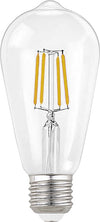 Lampadina-Gea-Led-GLA254C-8W-E27-LED-1055LM-2700°K-vetro-cono-trasparente