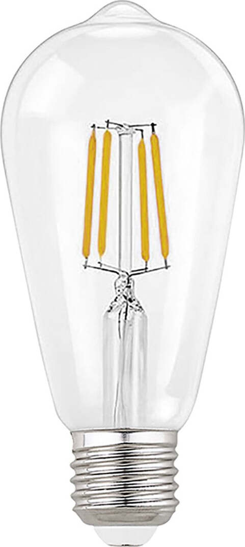 Lampadina-Gea-Led-GLA254C-8W-E27-LED-1055LM-2700°K-vetro-cono-trasparente