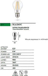 Lampadina-Gea-Led-GLA260C-E27-LED-8W-980LM-2700°K-360°-goccia-vetro-trasparente