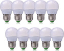 10X E27 3W LED lampada led globo lampadina con copertura in vetro bianco caldo Illuminazione/Lampadine/Lampadine a LED Trade Shop italia - Napoli, Commerciovirtuoso.it