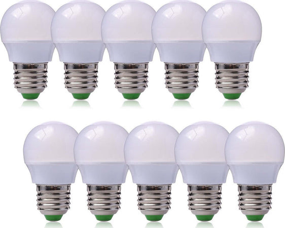 10X E27 3W LED lampada led globo lampadina con copertura in vetro bianco caldo Illuminazione/Lampadine/Lampadine a LED Trade Shop italia - Napoli, Commerciovirtuoso.it