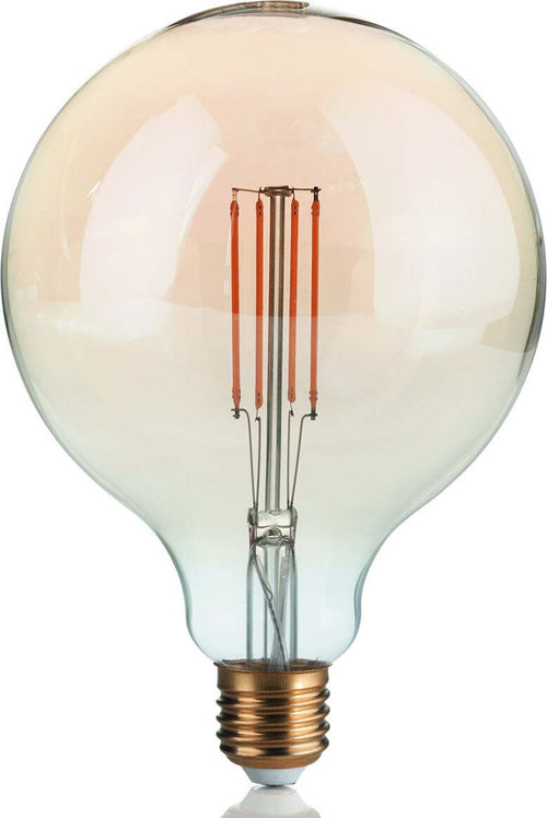 Lampadina-ID-VINTAGE-E27-GLOBO-4W-LED-300LM-2200°K-12cm-vetro-ambra-luce-caldissima-interno