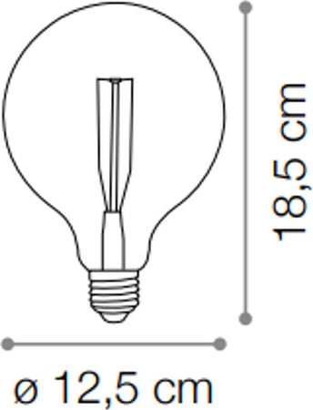 Lampadina-ID-VINTAGE-E27-GLOBO-4W-LED-300LM-2200°K-12cm-vetro-ambra-luce-caldissima-interno